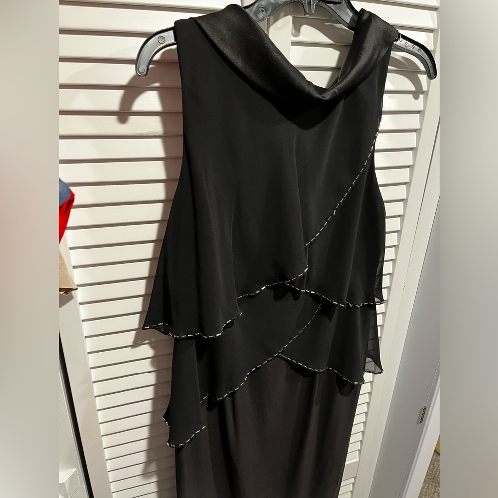 SLNY Black Dress